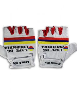 cafe de colombia retro cycling team mitts